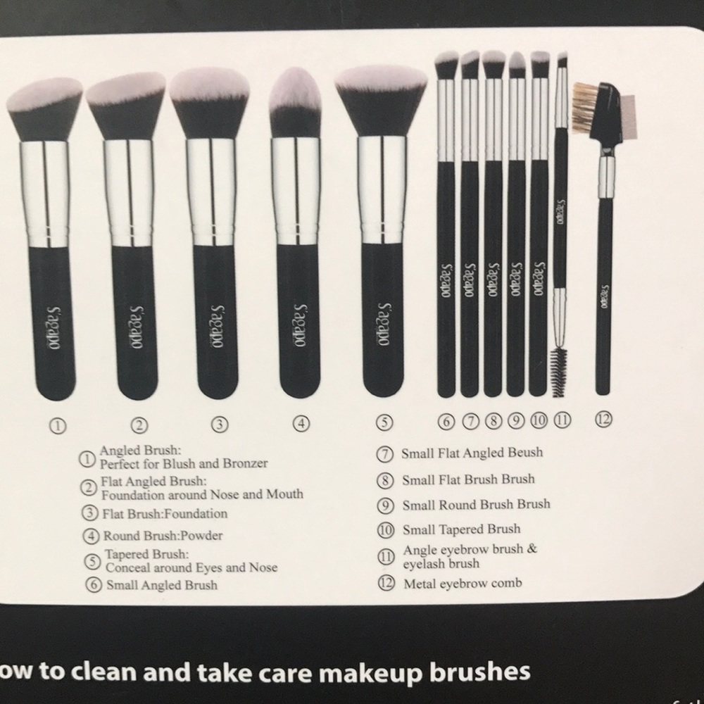 Makeup brushes set - Picture 3 of 4